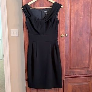 White House Black Market Black dress Sz 0